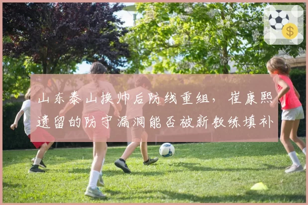 山东泰山换帅后防线重组,崔康熙遗留的防守漏洞能否被新教练填补?