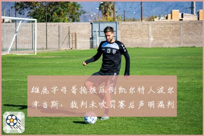 雄鹿字母哥抢板压倒凯尔特人波尔津吉斯,裁判未吹罚赛后声明漏判